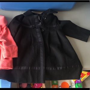 Gymboree black winter coat